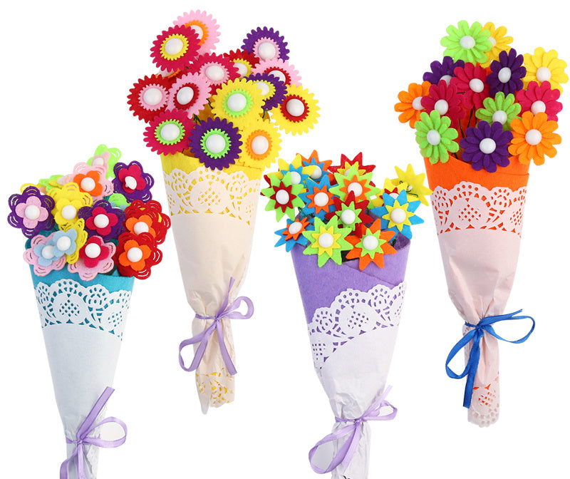 Handmade DIY Flowerpot Children’s Handmade Material
