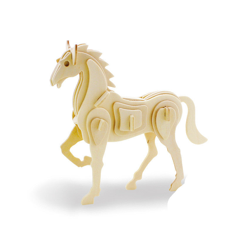 3D Wooden Animal