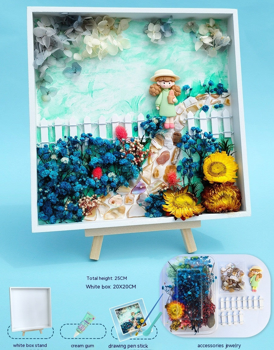 DIY Handmade 3D Texture Painting