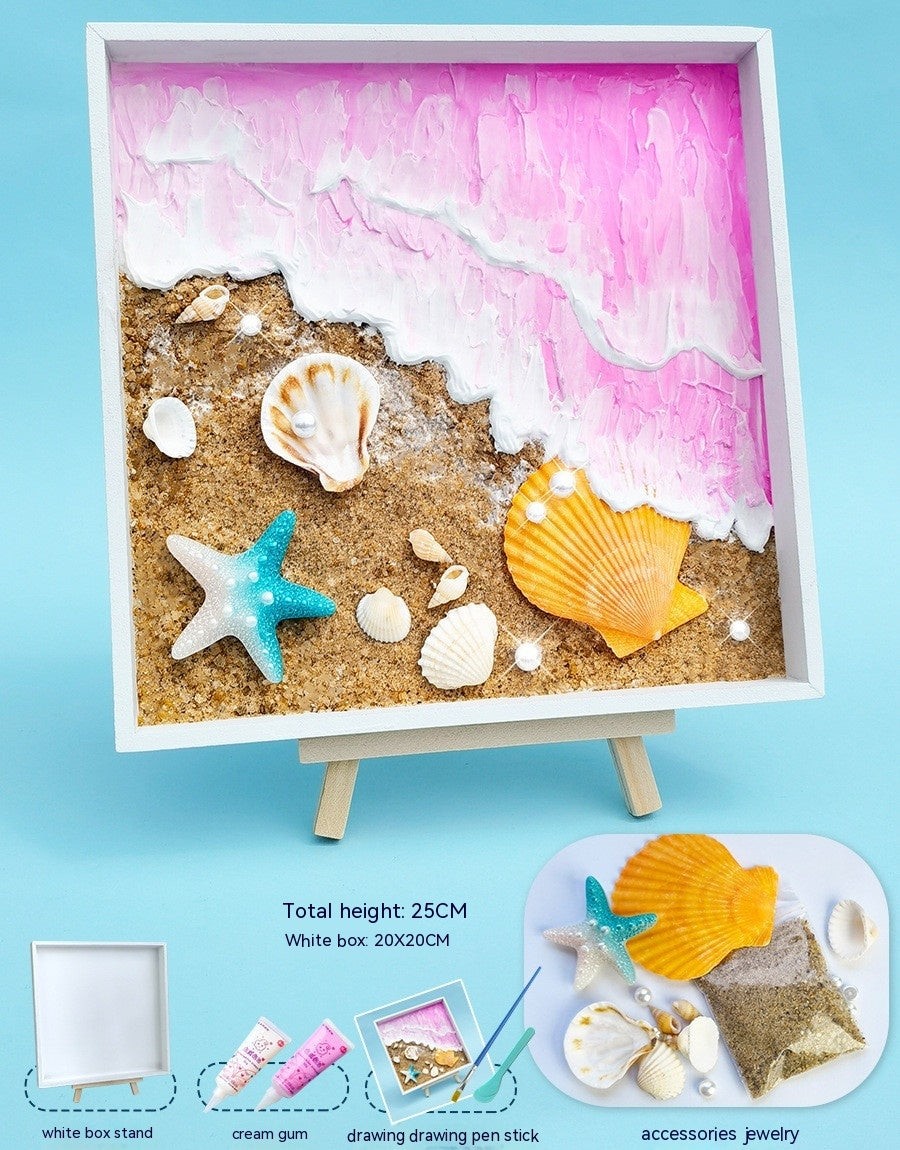 DIY Handmade 3D Texture Painting