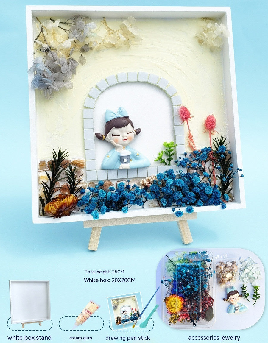 DIY Handmade 3D Texture Painting