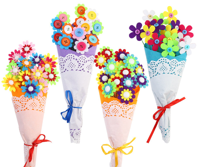 Handmade DIY Flowerpot Children’s Handmade Material