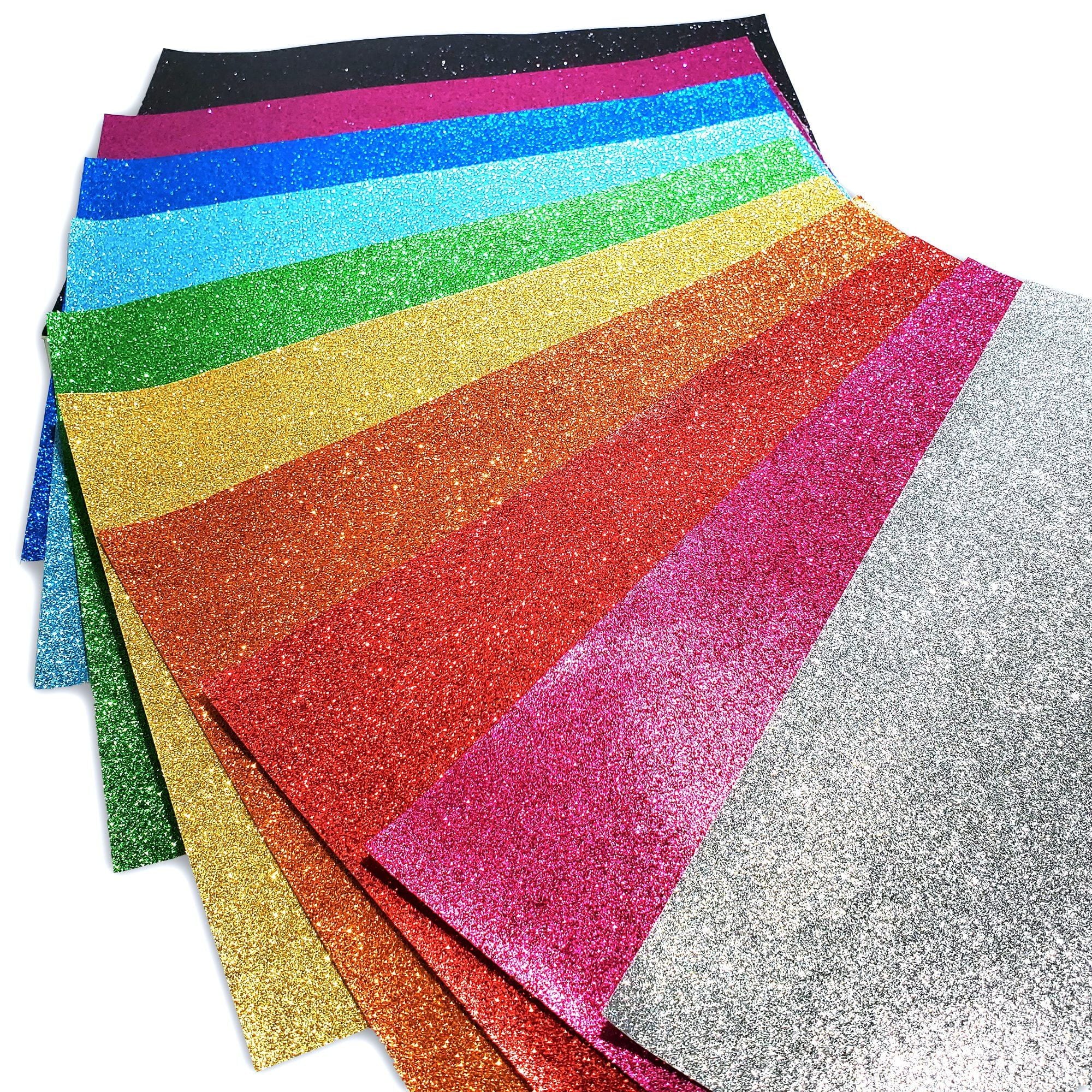 Art Skills Glitter Paper for Arts and Crafts, Scrapbooking, 11