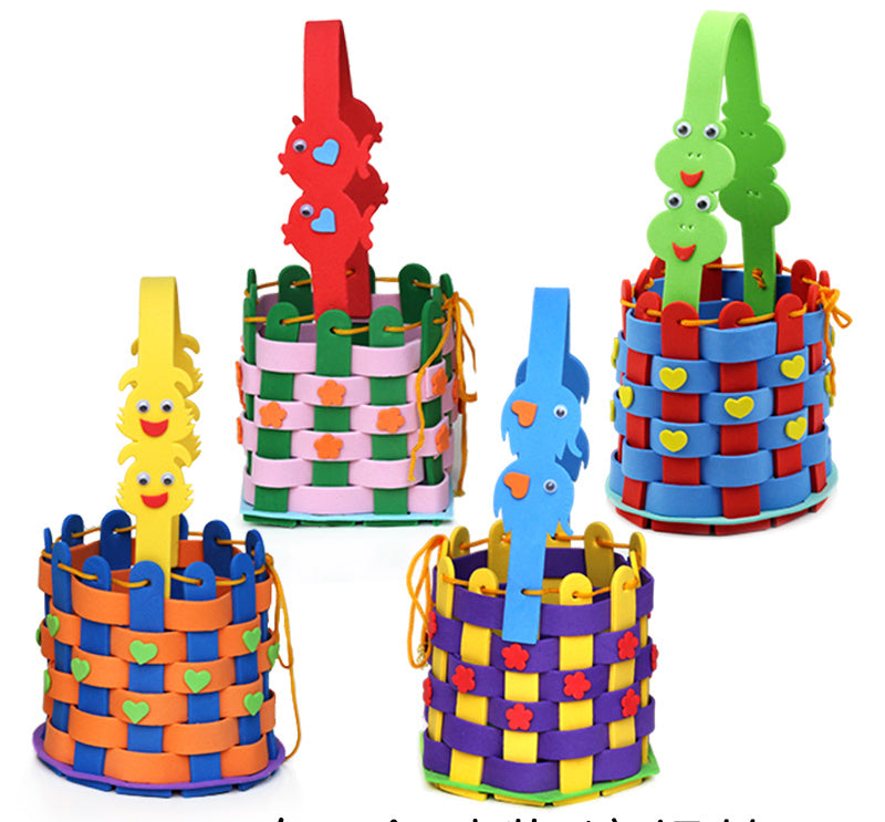 Handmade DIY Flowerpot Children’s Handmade Material